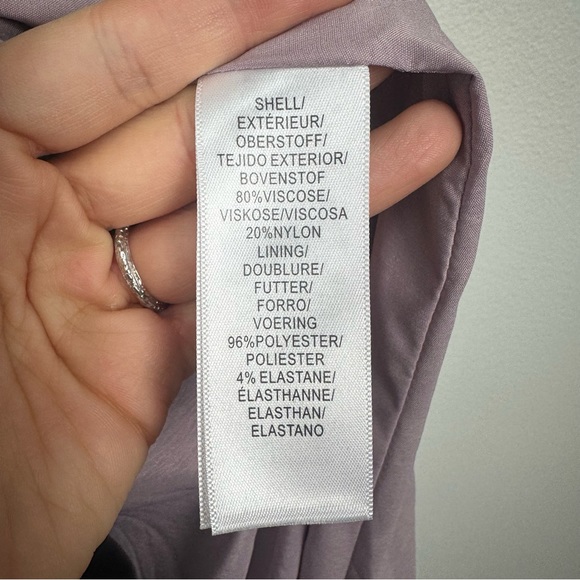 Aidan by Aidan Mattox Velvet Wrap Maxi Dress Gown - Picture 9 of 11